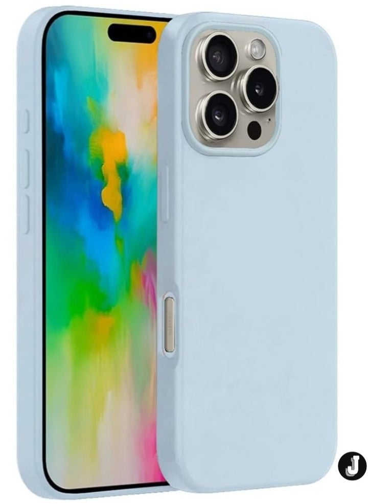 JAJEEK "Liquid Silicone Case for iPhone 16 Pro - Ultra Slim Design, Soft Anti-Scratch Microfiber Lining & Drop Protection" - Image 1