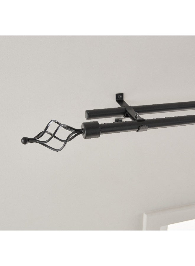 Home Box Emily Extendable Double Curtain Rod 120-300 cm  - Image 3
