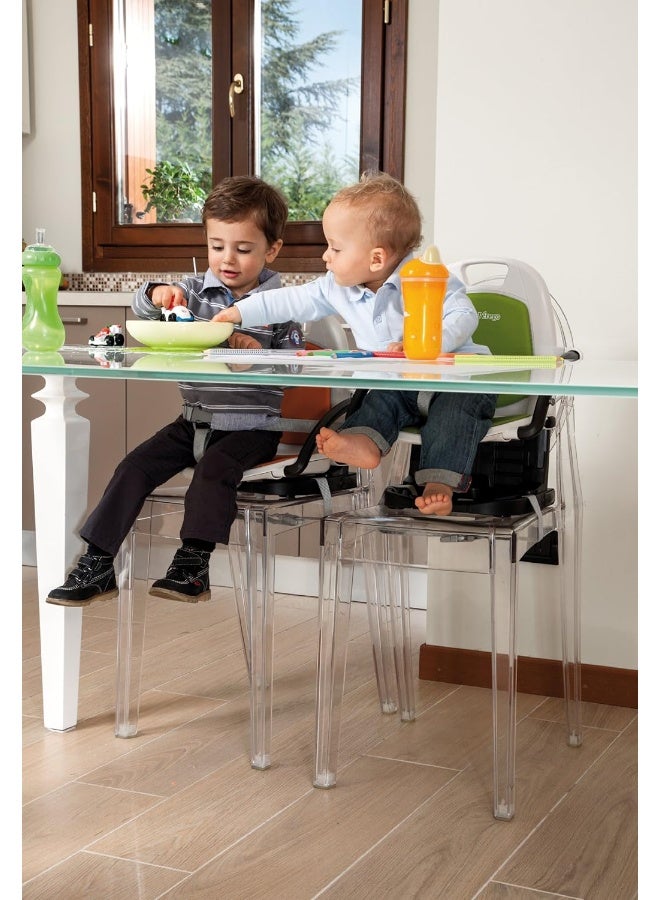 Peg Perego Rialto - Booster Seat - Suitable for Children 6 Months and up - Made in Italy - Arancia (Orange) - Image 2