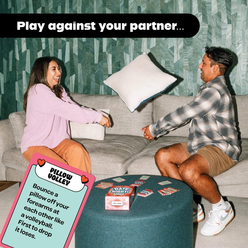 DSS Games Date Night! [The Game] | from The Makers of The Couples Game, Stay At Home Date Night Ideas, Win Reward Tickets, Fun Gift for Couples, Him & Her, 2 Players - Image 2