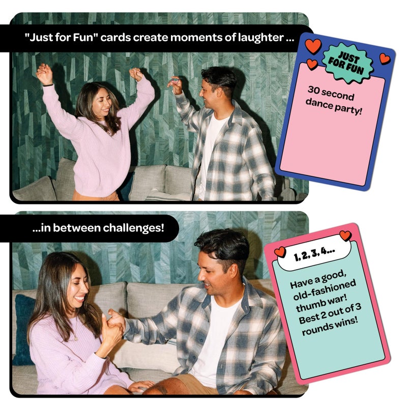 DSS Games Date Night! [The Game] | from The Makers of The Couples Game, Stay At Home Date Night Ideas, Win Reward Tickets, Fun Gift for Couples, Him & Her, 2 Players - Image 5