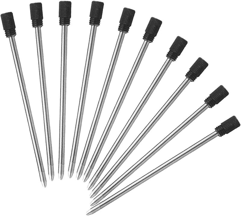 AIYIBEN 2.75'' Ballpoint Pen Refills, Black, Medium Point, 10 Pack - Image 1