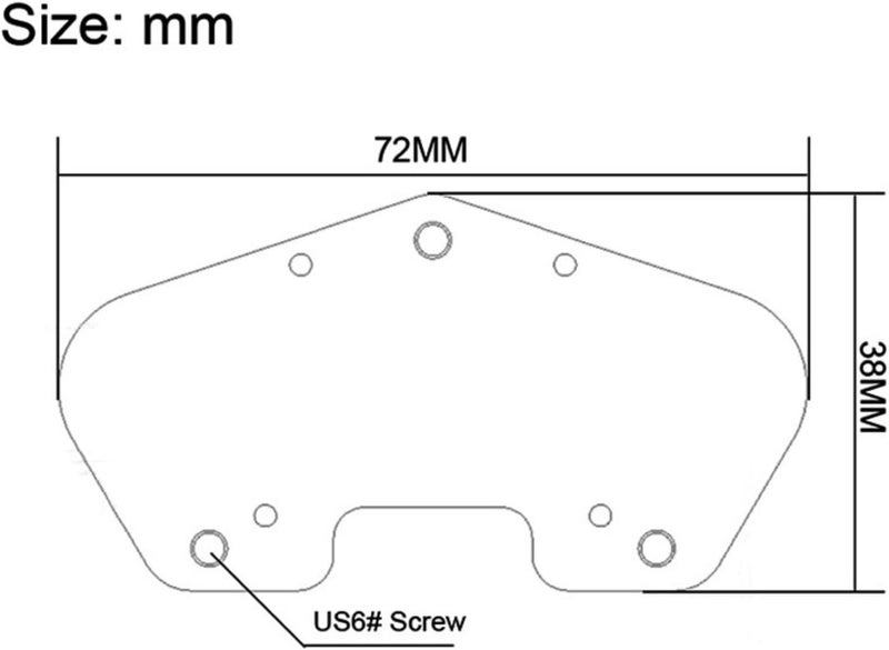 Guitar Copper Baseplate Humbucker Pickup Baseplate Pickup Film Baseplate Electrical Replacement Parts Electric Guitar Replacement Parts - Image 4