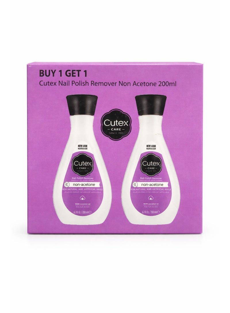 Cutex BUY 1 GET 1 CUTEX NAIL POLISH REMOVER NON ACETONE 200ML - Image 2