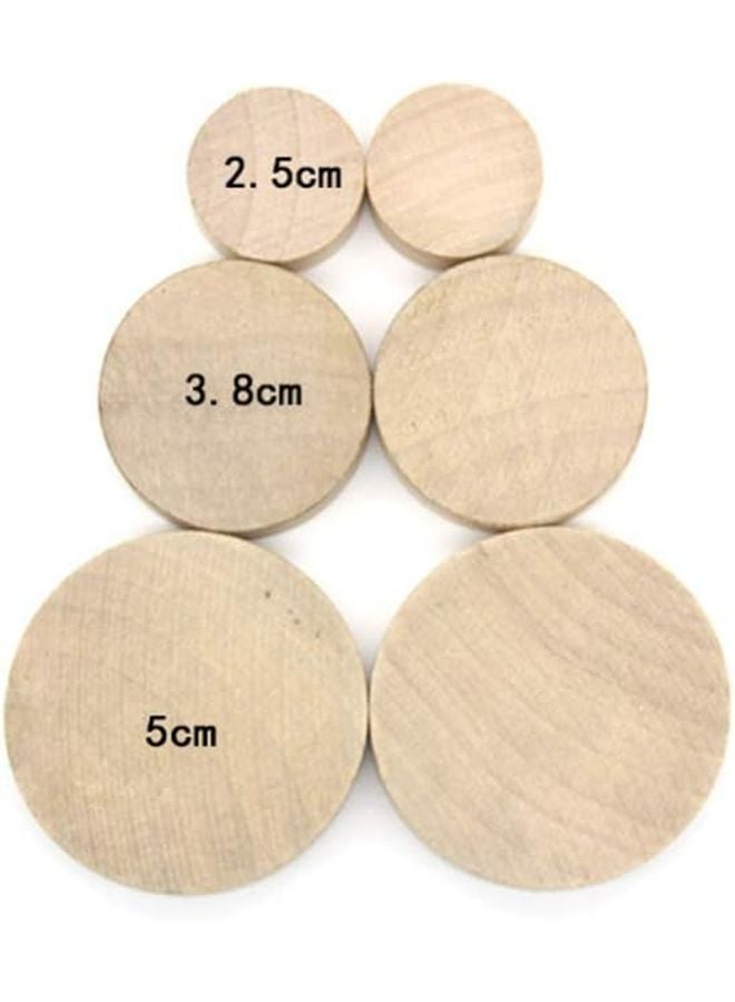 EXCEART 15 Pcs Mixed Size DIY Wooden Stamp Base Set for Scrapbooking Engraving Patterns - Image 4