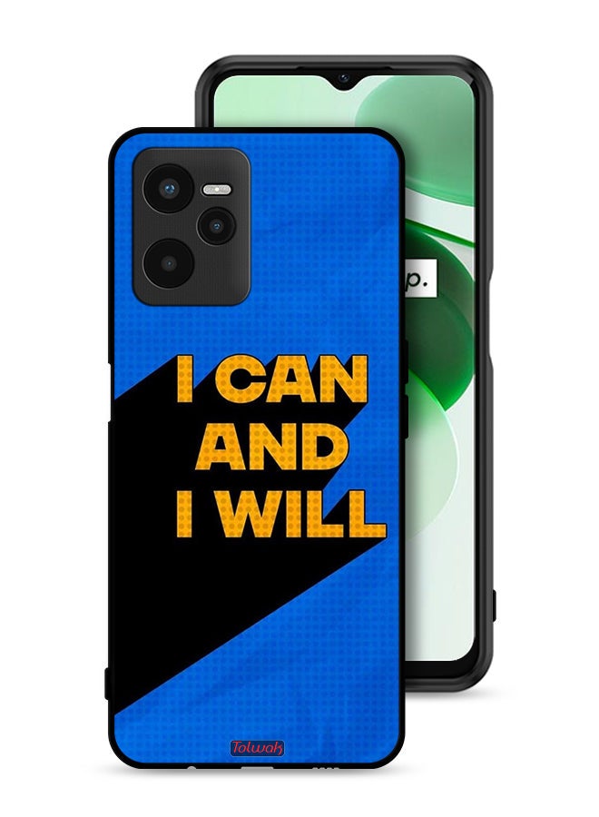 Tolwak Realme C35 Protective Case Cover I Can And I Will - Image 1