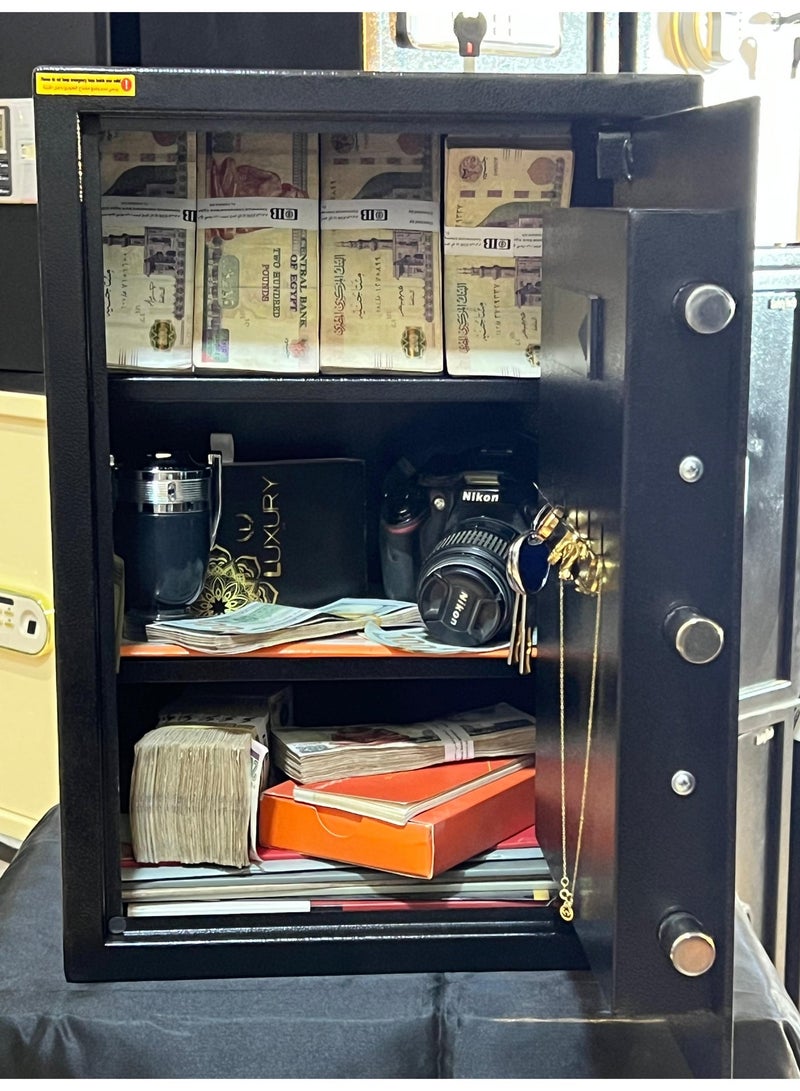 Safety Tech GN 50 EDJ – Elite Safe Fingerprint Safe: Smart security with fingerprint + powerful alarm. Brand: Safety Tech. Touchscreen display + advanced high-precision alarm. Supports 1-12 digit password. - Image 3