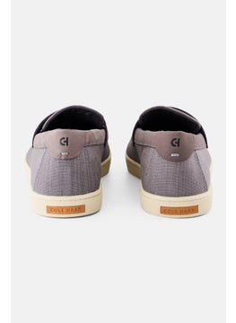 COLE HAAN Men Pnch Weekndr TXT Slip On Causual Shoes, Taupe  - Image 4
