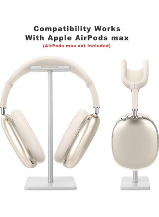 غطاء حافظة TPU لسماعات AirPods Max 2/1، غطاء وسادة الأذن/غطاء أكواب الأذن/غطاء عصابة الرأس لسماعات AirPods Max، ملحقات واقي جلد ناعم من السيليكون (ضوء النجوم) - view 2