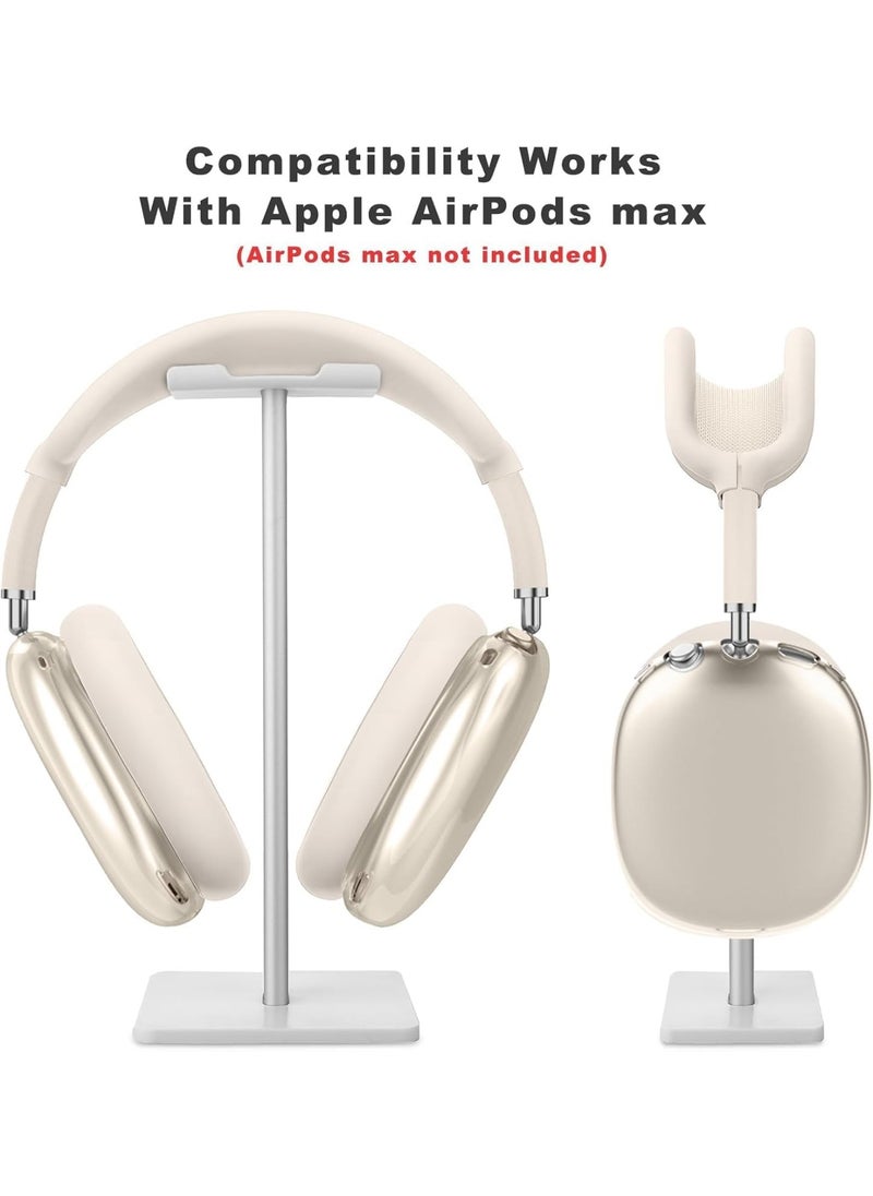 Aookay - TPU Case Cover for AirPods Max 2/1 Headphones, Ear Pad Case/Ear Cups Cover/Headband Cover for AirPods Max, Accessories Soft Silicone Skin Protector (Star Light) - Image 1