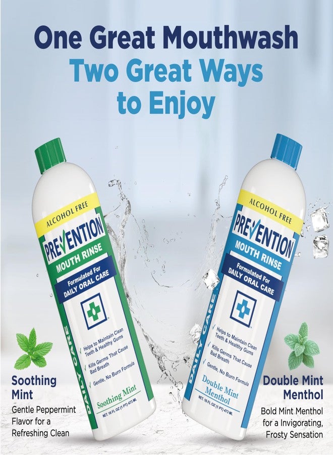 PHS Brands Prevention Daily Care Mouthwash, Hydrogen Peroxide Rinse 16 oz 2-Pack - Image 2