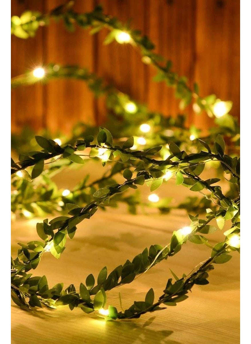 Technosmart Techno Smart 5 Meters Decorative Artificial Leaf Fairy LED Ivy with LED (Daylight)  - Image 1