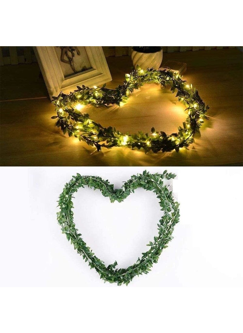 Technosmart Techno Smart 5 Meters Decorative Artificial Leaf Fairy LED Ivy with LED (Daylight)  - Image 2