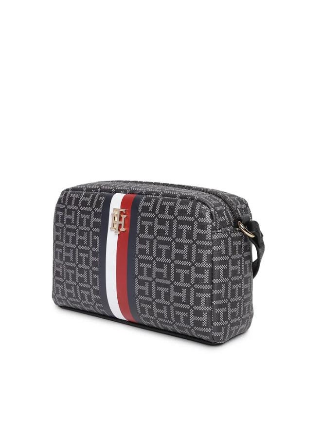 Tommy Hilfiger Plus - Tommy Hilfiger Monogram Zipper Closure Sling Bag\BAGD023 - Image 1