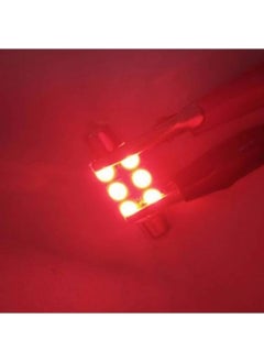 Erlight 39MM Sofit LED Bulb Orange 6 Leds, License Plate Luggage Ceiling Lighting 2 Pcs  - Image 3