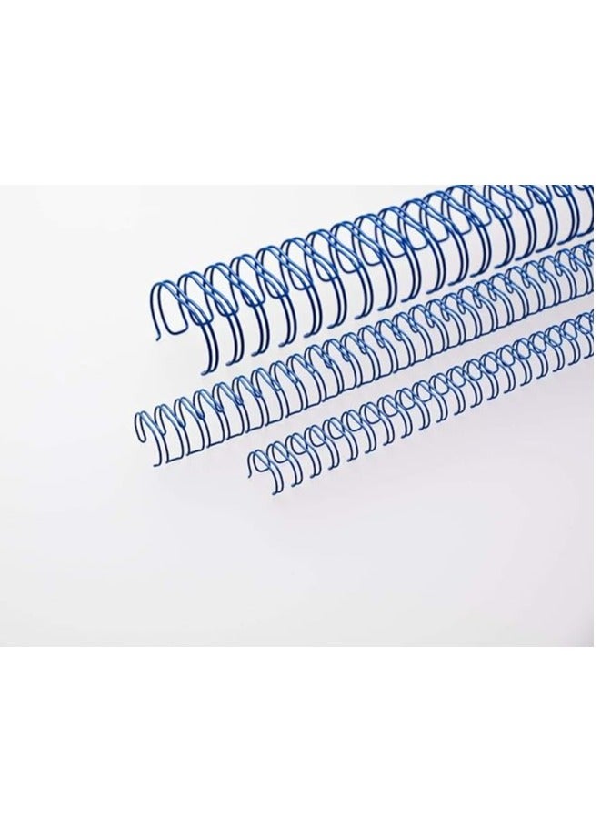 RENZ 100-Pieces  Binding Wire 3:1 5.5mm 3/16" Blue - Image 2