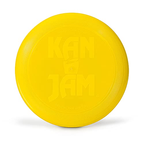 Kan Jam Ultimate Disc Golf Frisbee - Official Size Disc Golf Disc with Light Up Frisbee Options for Outdoor Games, Yellow - Image 3