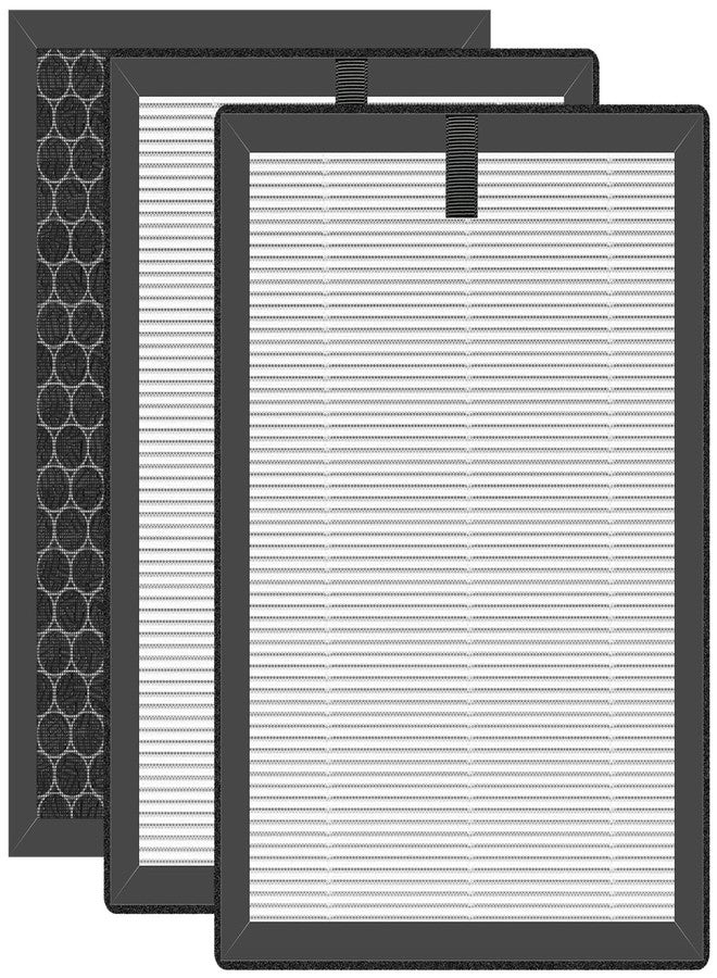 Slirceods A5 Filter For Air Purifier Compatible with VEWIOR ClearAir-A5 Air Purifier H13 Filter -3pack - Image 1