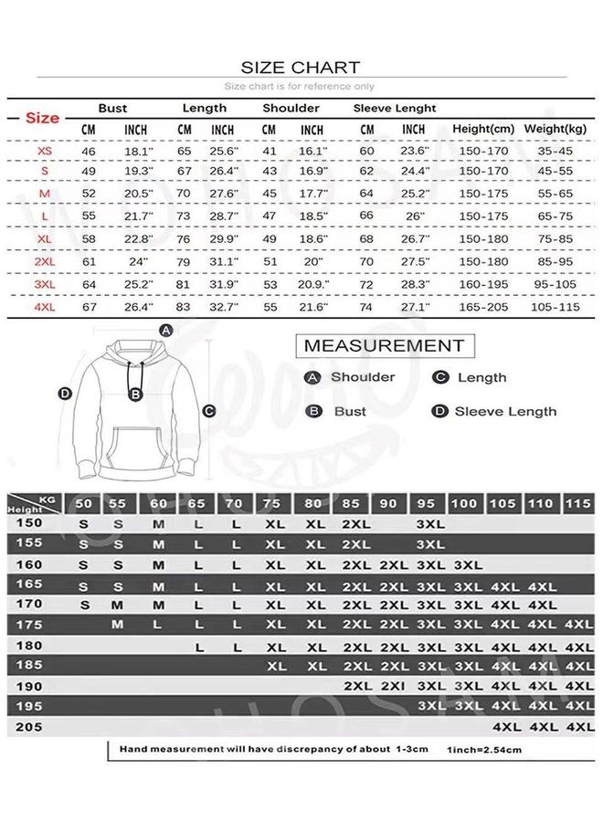 HALAMODO Unisex Hoodies Long-Sleeved Printed Tops Casual Sweatshirts of Soft Cotton Sportswear Fashion Youth Pullovers with Drawstrings and Large Pockets for Daily Wear  - Image 3