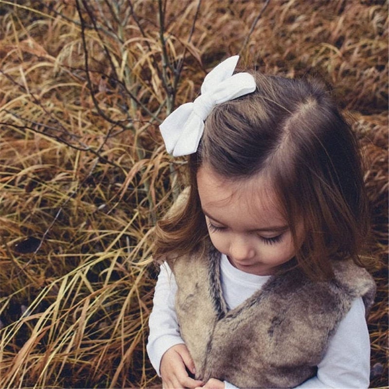 Sugarmelon 24 Pieces Velvet Bow Hair Clips Barrettes for Baby Girl Hair Bows Alligator Clip Accessories for Little Girls Toddler Kids Teens - Image 4