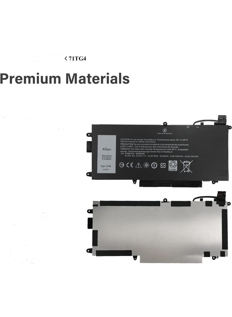 Terabyte REPLACEMENT 45Wh 71TG4 Laptop Battery Compatible for Dell Latitude 5289 7389 P29S001 7390 P29S002 2-in-1 Series Notebook 071TG4 K5XWW X49C1 0X49C1 - Image 3