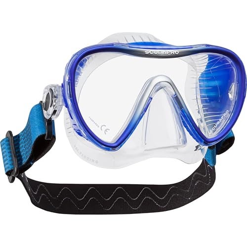 SCUBAPRO Synergy 2 Trufit Diving Mask with Comfort Strap, Clear/Blue, Silver - Image 5