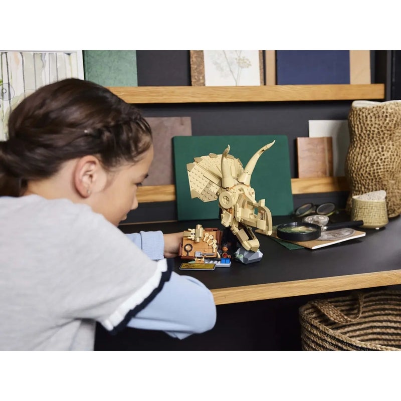 LEGO - Jurassic World Dinosaur Fossils: Triceratops Skull 468 Pieces - 76969 - Image 5