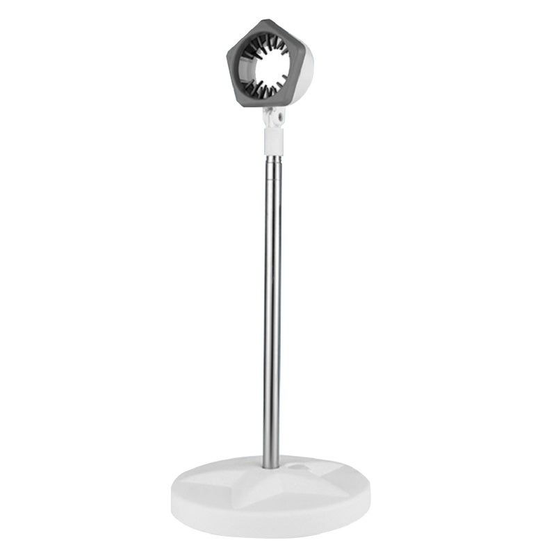 Adjustable Hair Dryer Stand with Toothed Mouth for Blow Dryer Floor Stand - Premium Space Aluminium Height Adjustable Hairdryer Stand for Salon Home Use - Image 1