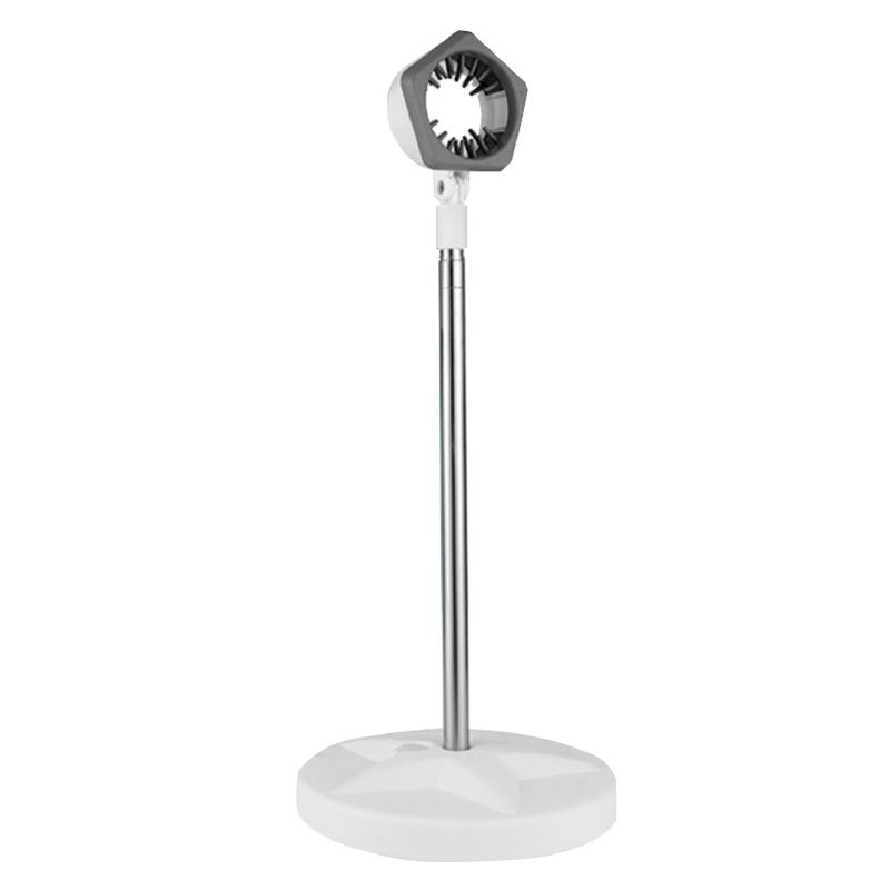 Adjustable Hair Dryer Stand with Toothed Mouth for Blow Dryer Floor Stand - Premium Space Aluminium Height Adjustable Hairdryer Stand for Salon Home Use - Image 2