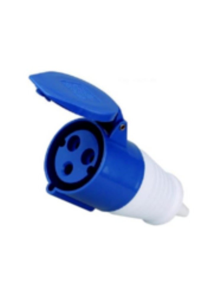KNP KNP 3 Pin Industrial Plug Rated at 16A is Designed for Robust Electrical Connections in Industrial and Commercial Environments. - Image 2