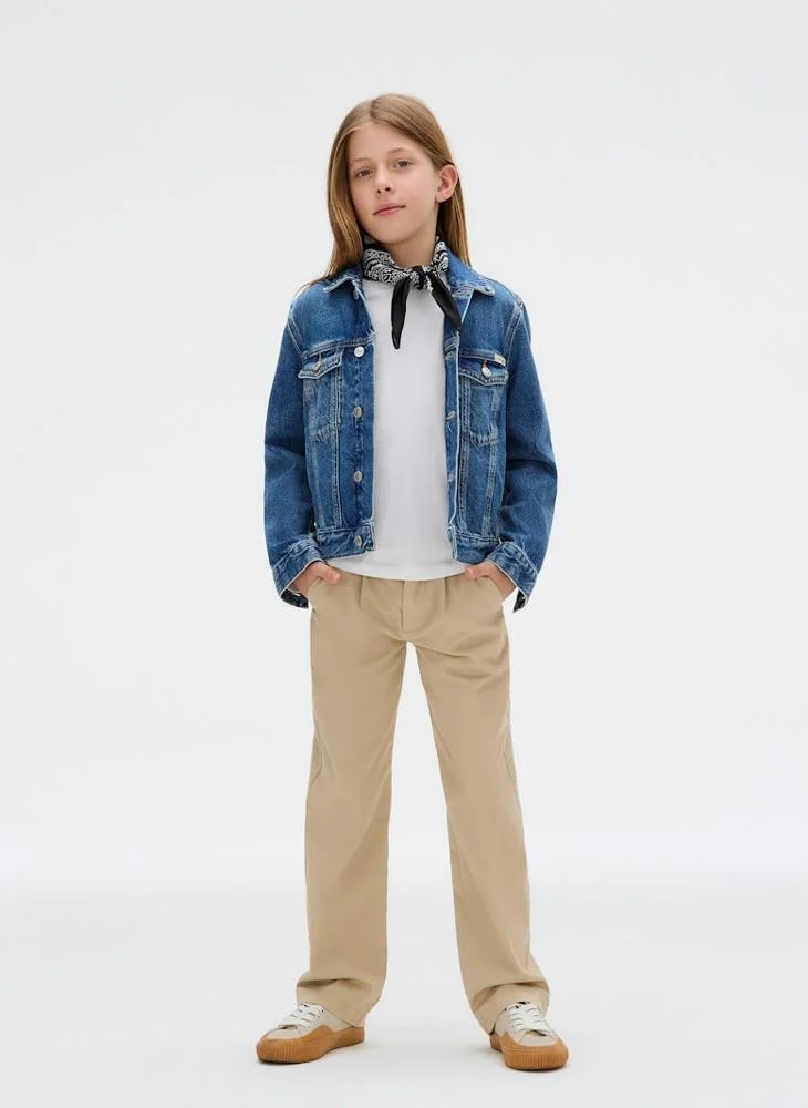 Calvin Klein Jeans Kids 2 Pack Crew Neck T-Shirt
