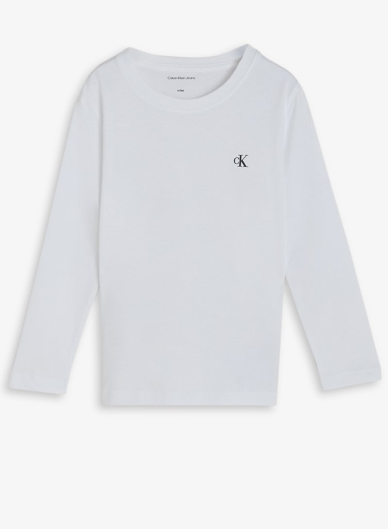Calvin Klein Jeans Kids 2 Pack Crew Neck T-Shirt - Image 2