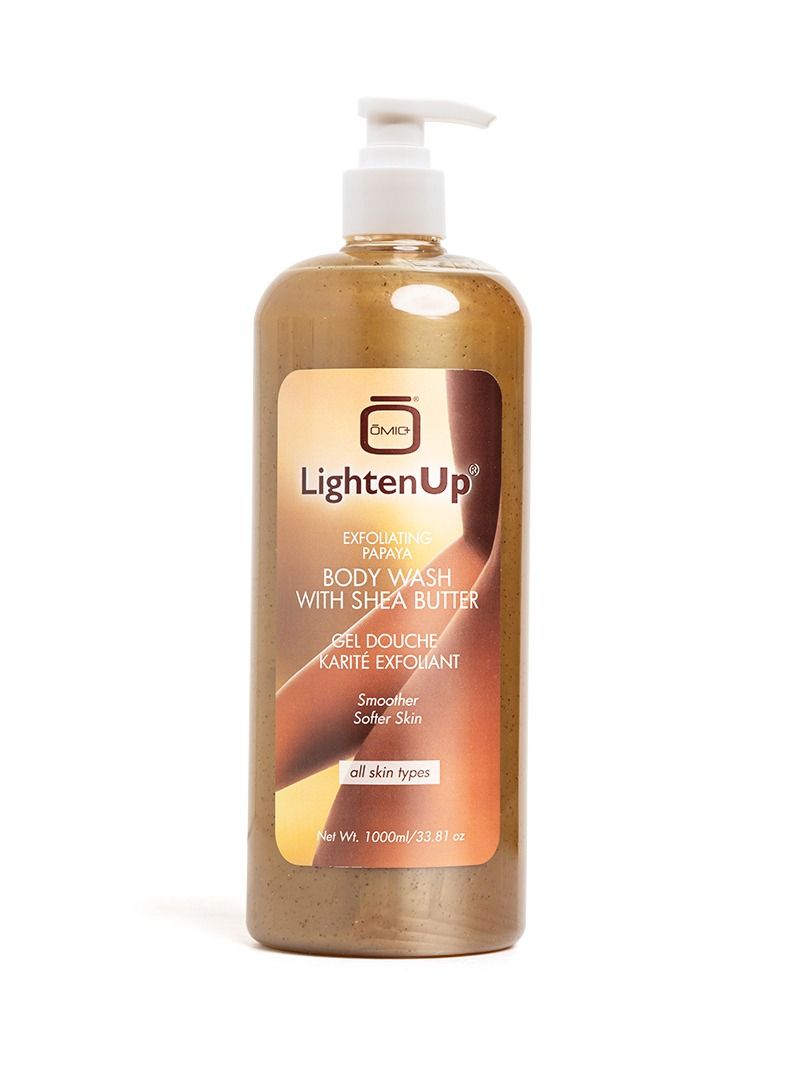 LightenUp Exfoliating Papaya Body Wash With Shea Butter - Image 1