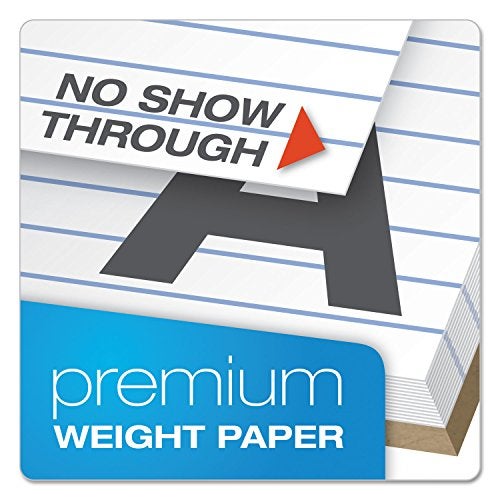 Ampad Gold Fibre Writing Pads, Legal/Wide Rule, Letter Size (8 1/2 in x 11 3/4 in), White, Four 50-Sheet Pads per Pack (20-031) - Image 3
