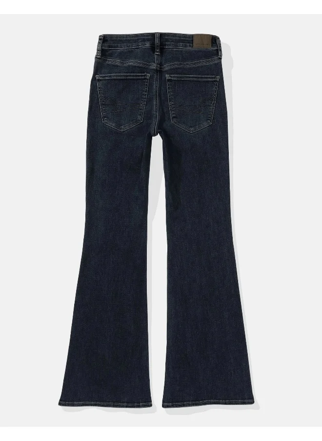 امريكان ايجل AE Next Level Super High-Waisted Flare Jean