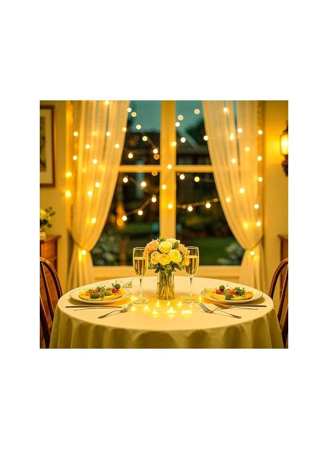 The Bros Fairy Lights, USB Operated Fairy Light Plug in 33ft 100 Led Waterproof String Lights Copper Wire Decorative String Light for Bedroom Indoor Christmas Wedding Party Patio Window  - Image 3