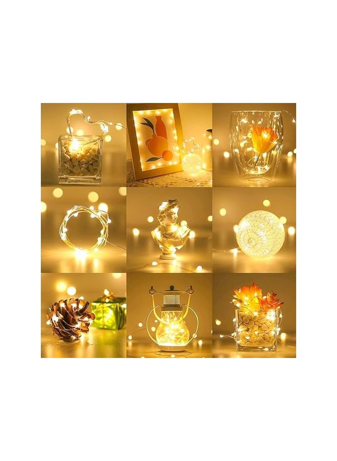 The Bros Fairy Lights, USB Operated Fairy Light Plug in 33ft 100 Led Waterproof String Lights Copper Wire Decorative String Light for Bedroom Indoor Christmas Wedding Party Patio Window  - Image 5