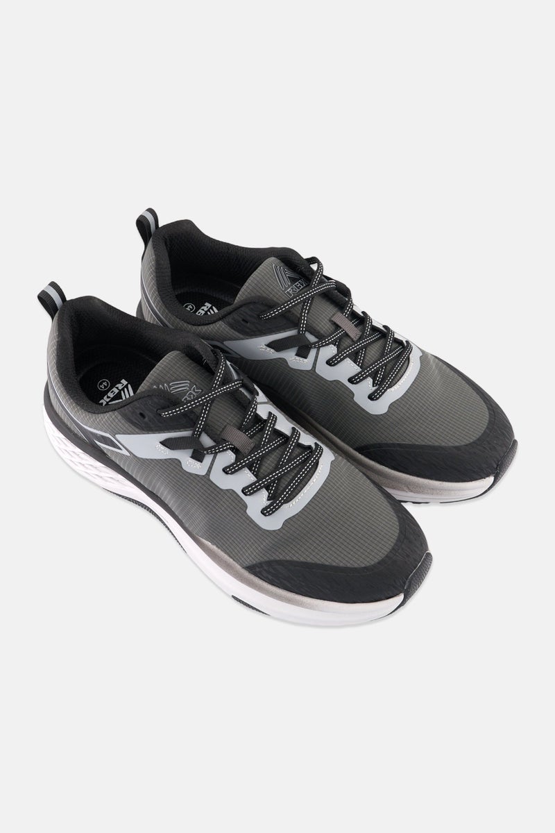 RBX Men Lace Up Training Shoes, Grey - Image 2