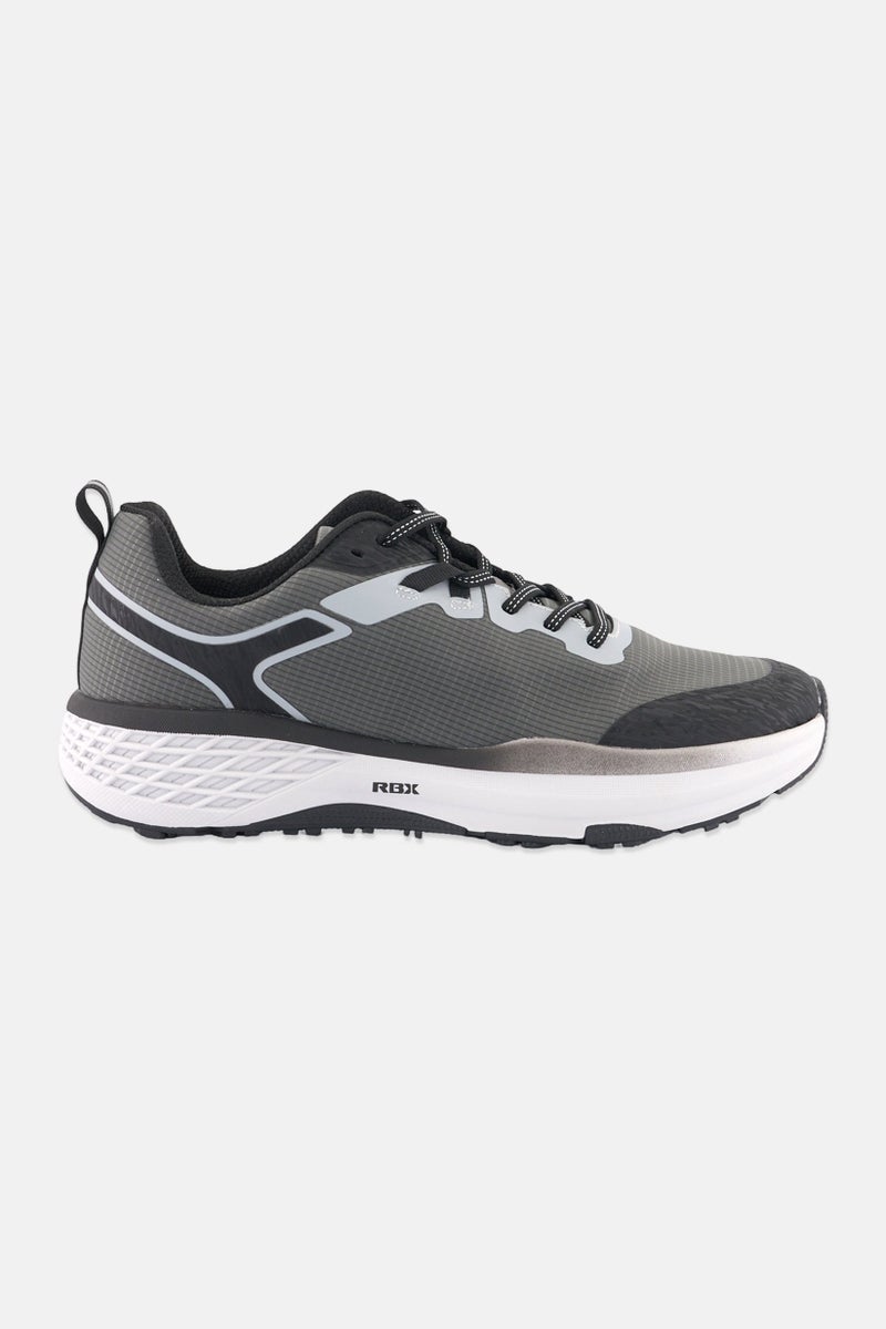 RBX Men Lace Up Training Shoes, Grey - Image 4