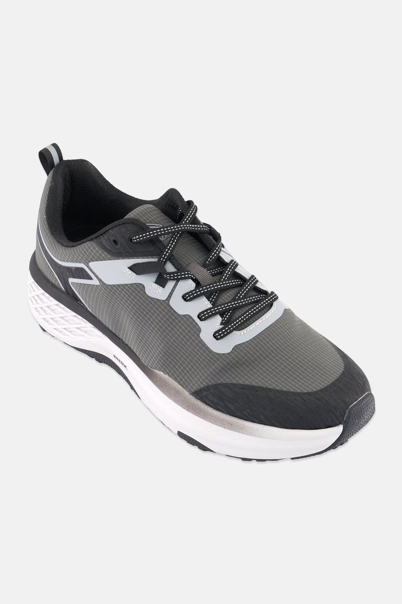 RBX Men Lace Up Training Shoes, Grey - Image 1