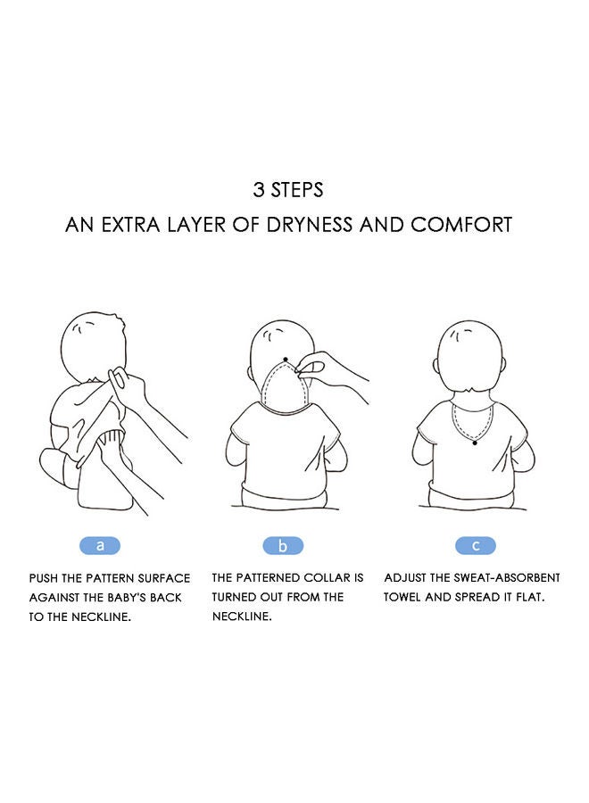 Four-Layer Sweat-Absorbent Cotton Towel - Image 3