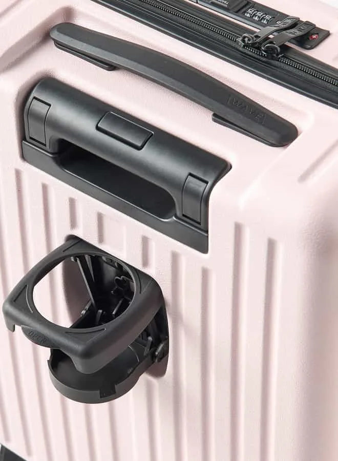 Wave Textured Hardcase Trolley Bag with Retractable Handle