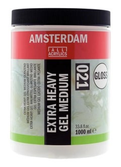 AMSTERDAM Extra Heavy Acrylic Gel Medium Gloss 1000 ML  - Image 1