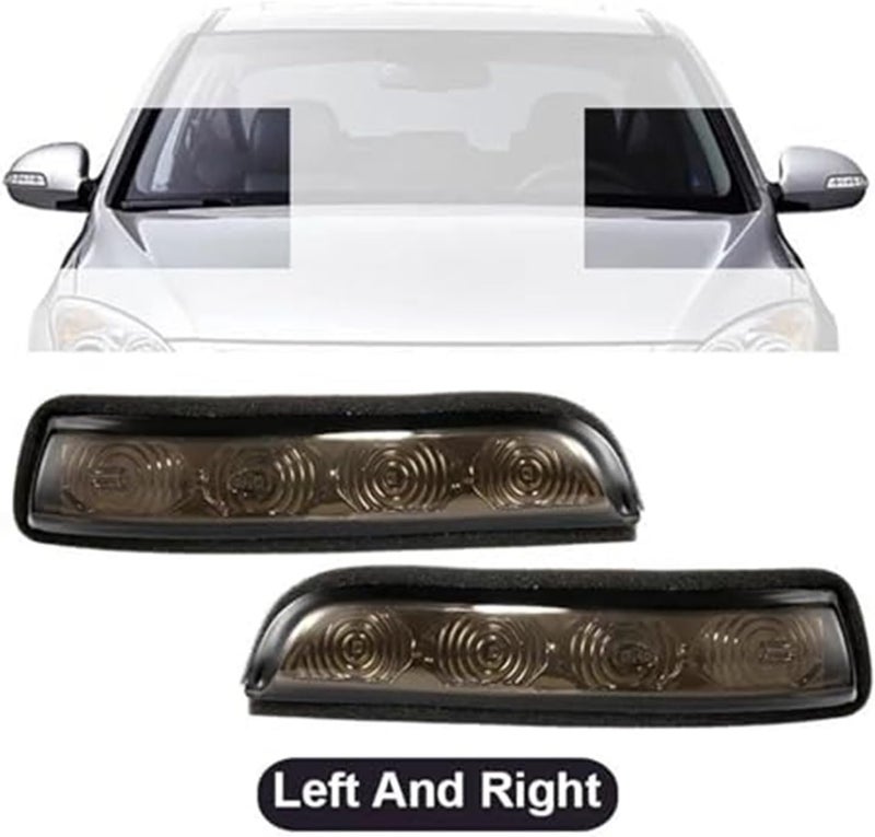 Yurefax LED Side Rearview Mirror Turn Signal Lamp for Hyundai i30 - Image 2