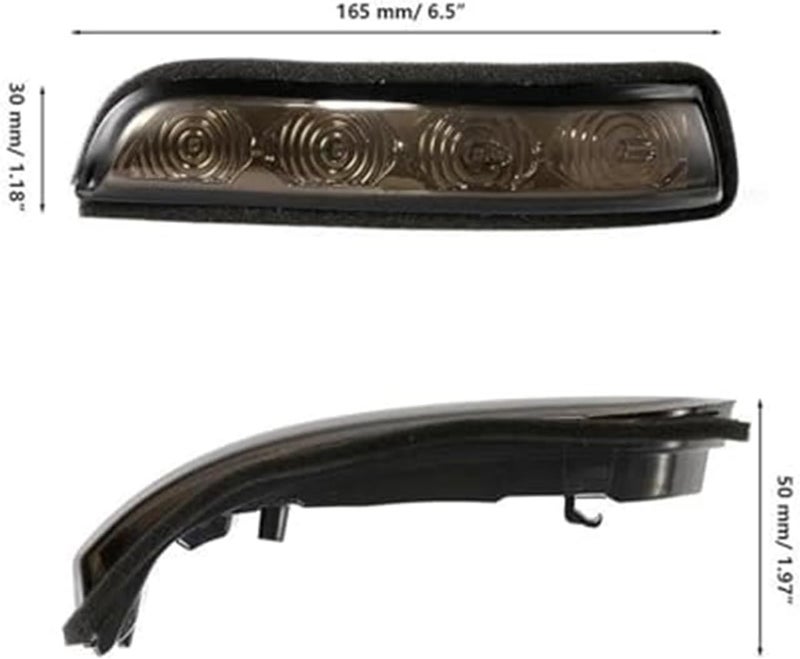 Yurefax LED Side Rearview Mirror Turn Signal Lamp for Hyundai i30 - Image 5