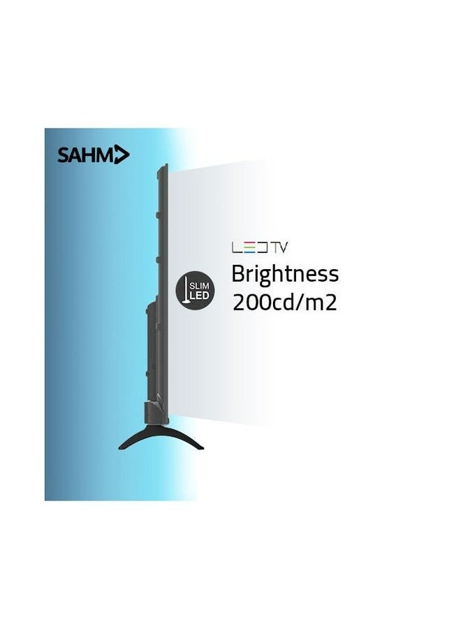 SAHM 65 Inch 4K Smart LED TV, Android 13 with E-Share, UHD 3840x2160 Resolution, 16:9 Aspect Ratio, 8GB ROM, 1.5GB RAM, 3 HDMI & 2 USB Ports, Stereo Sound, 176° Viewing Angle, Sleep Timer & Favorite Channels | Model Name: SHM-65LPS - Image 4
