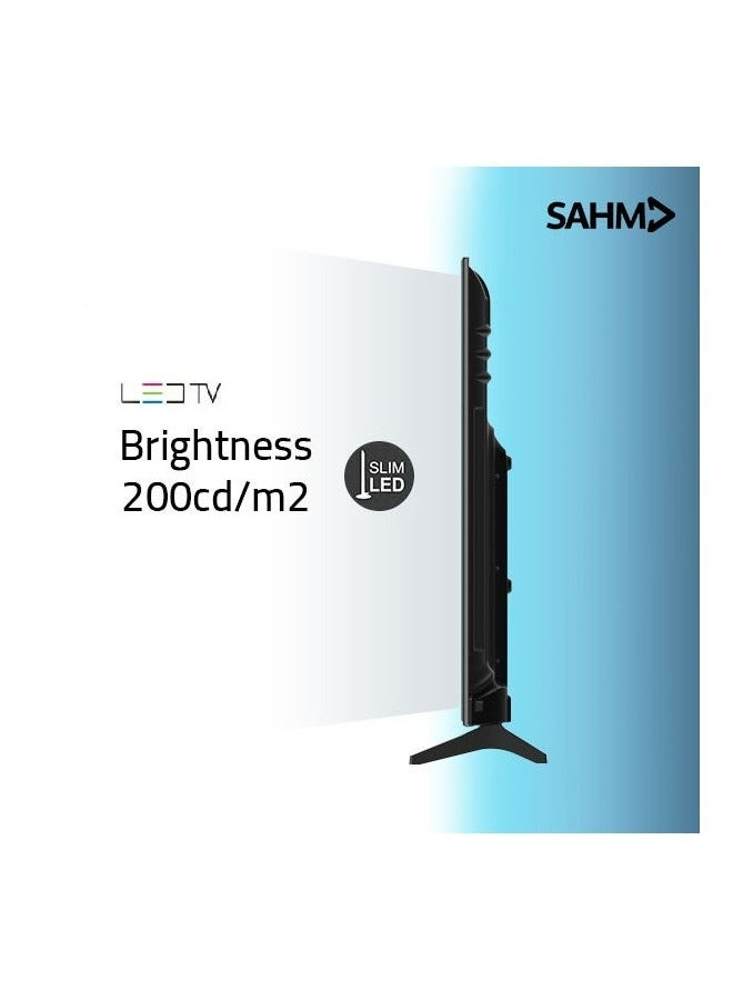 SAHM 65 Inch 4K Smart LED TV, Android 13 with E-Share, UHD 3840x2160 Resolution, 16:9 Aspect Ratio, 8GB ROM, 1.5GB RAM, 3 HDMI & 2 USB Ports, Stereo Sound, 176° Viewing Angle, Sleep Timer & Favorite Channels | Model Name: SHM-65LPS - Image 5