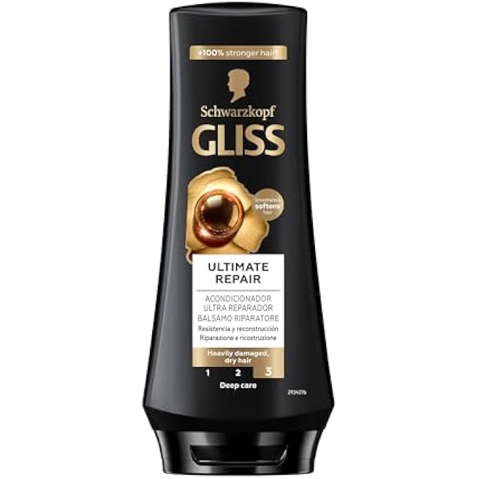 Gliss CONDITIONER ULTIMATE REPAIR Â€“ PACKAGE OF 6 X 200 ML Â€“ TOTAL: 1200 ML - Image 3