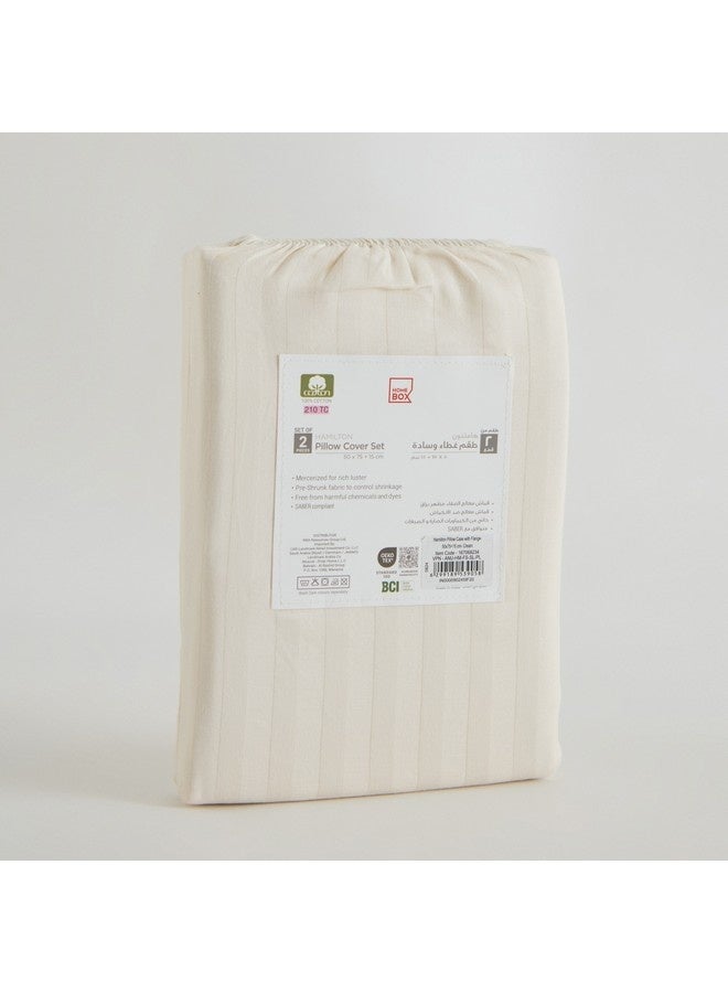 Home Box Hamilton 2-Pieces Pillowcase Set 75 x 50 x 15 cm  - Image 4