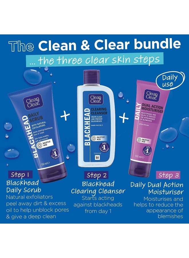 Clean & Clear Daily Face Scrub, Blackhead Clearing, 150ml - Image 5